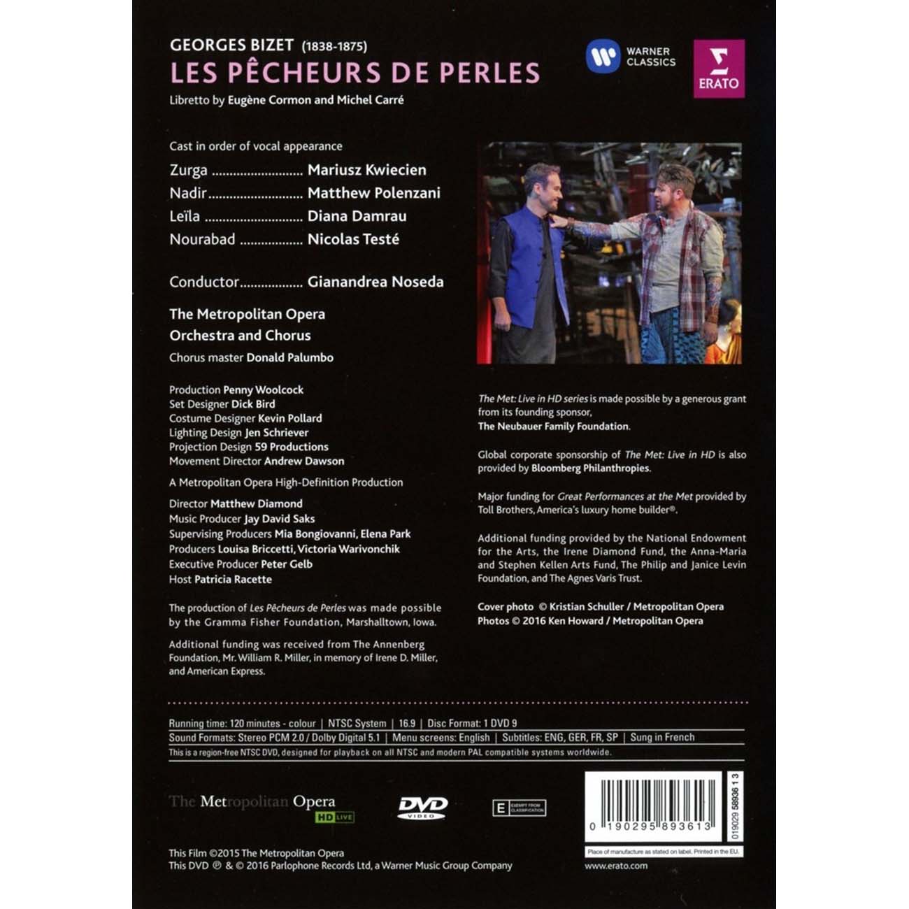 Amazon.com: Bizet: Les Pecheurs De Perles : C Major: Movies & TV